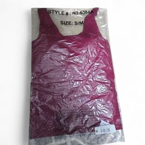 Zenana “Maggie” Seamless Padded Tank Top